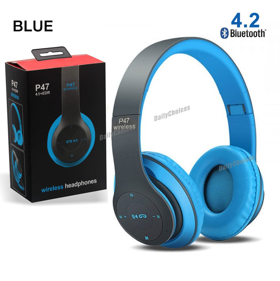 Bluetooth Foldable Headset with Microphone