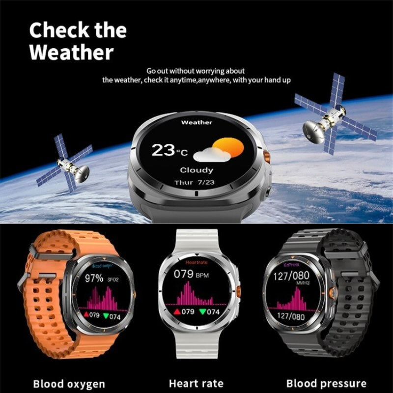 Metal Body, AMOLED Display, Fitness & Health Tracker