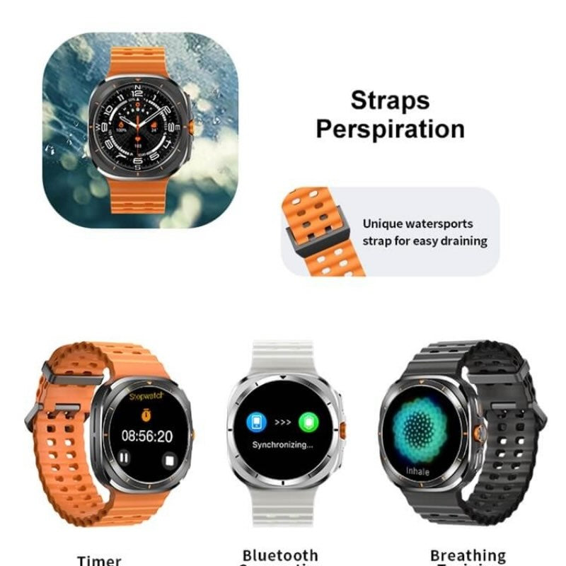 Metal Body, AMOLED Display, Fitness & Health Tracker