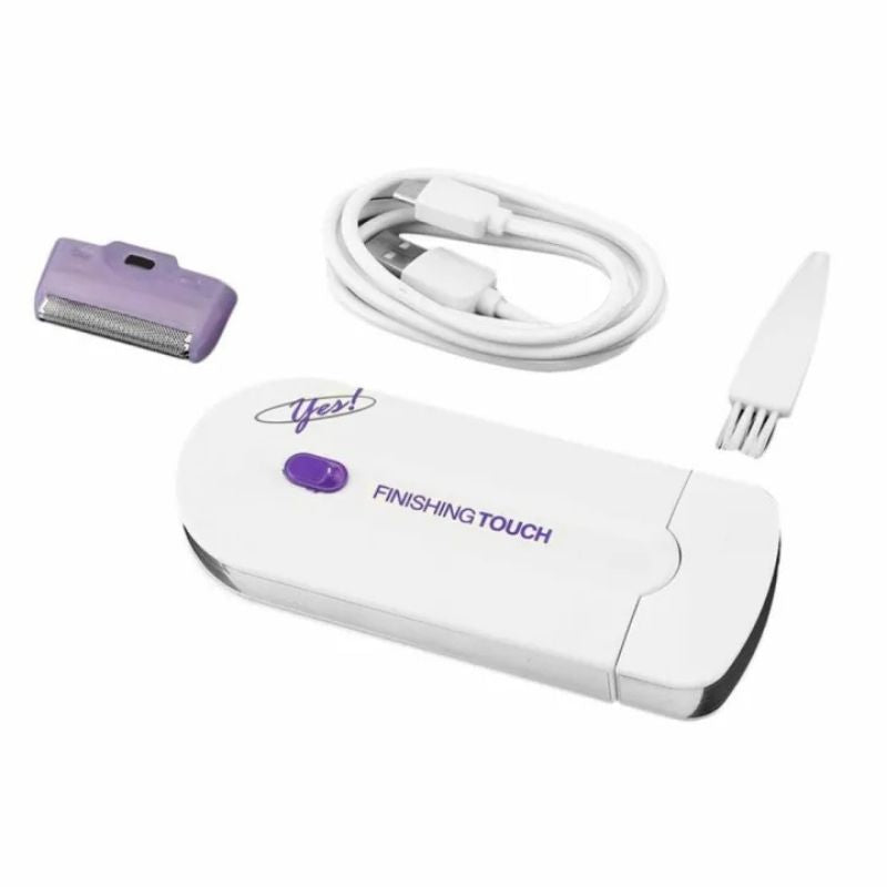 2-in-1 Rechargeable Painless Hair Remover for Face & Body