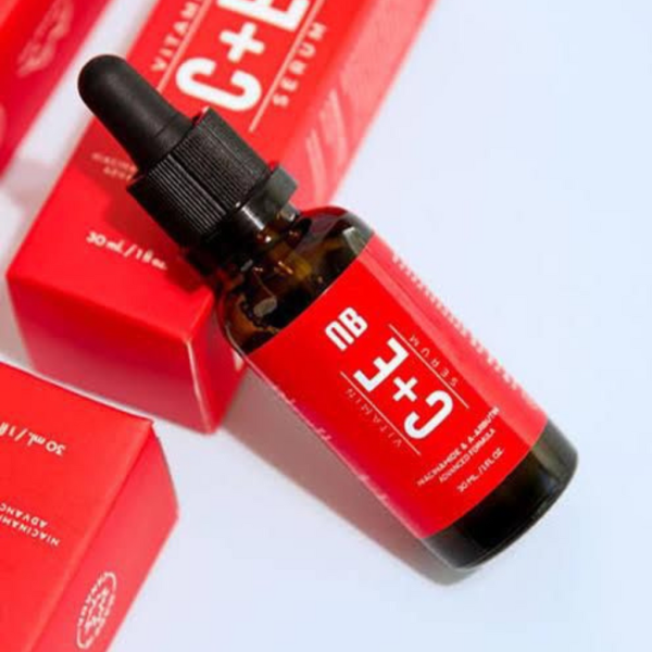 Anti Acne & Glowing Serum Vitamin C + E